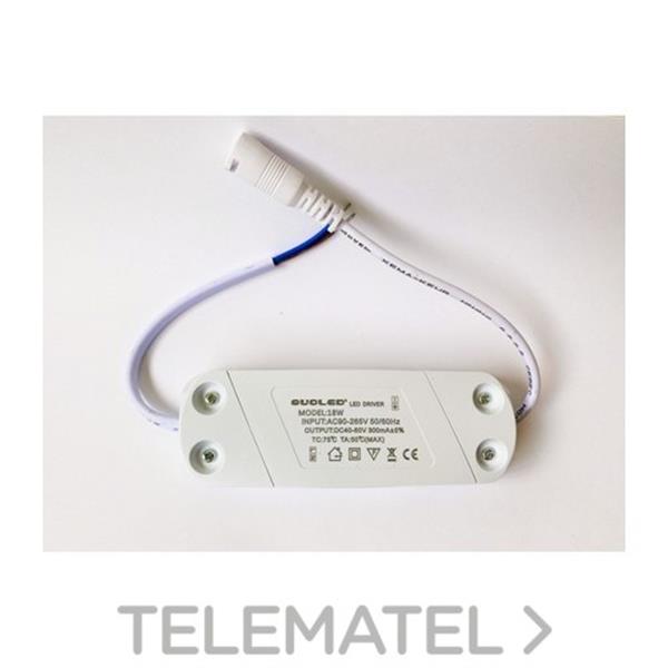 QUOLED 018-18W-0 DRIVER DE 18W PARA DOWNLIGHT