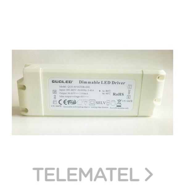 QUOLED 003-41 DRIVER REGULABLE TRIAC 48W PARA PANEL