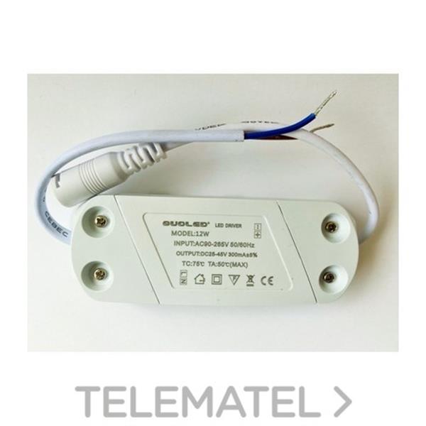 QUOLED 018-12W-0 DRIVER DE 12W PARA DOWNLIGHT