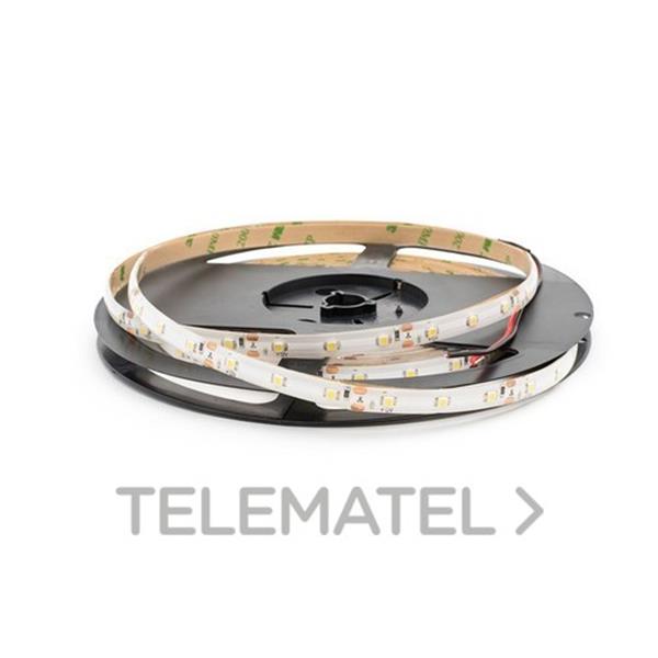 QUOLED 007-4,8W-23 TIRA LED 5 MTRS SMD3528 4,8W 12V IP-65 LUZ CALIDA 3000K