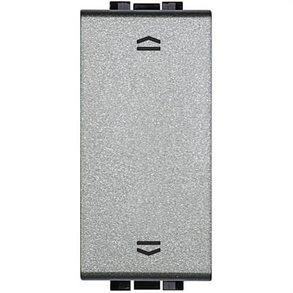 BTICINO NT4027N Conmutador doble LIVINGLIGHT 16A 250V para persianas 1 módulo Tech