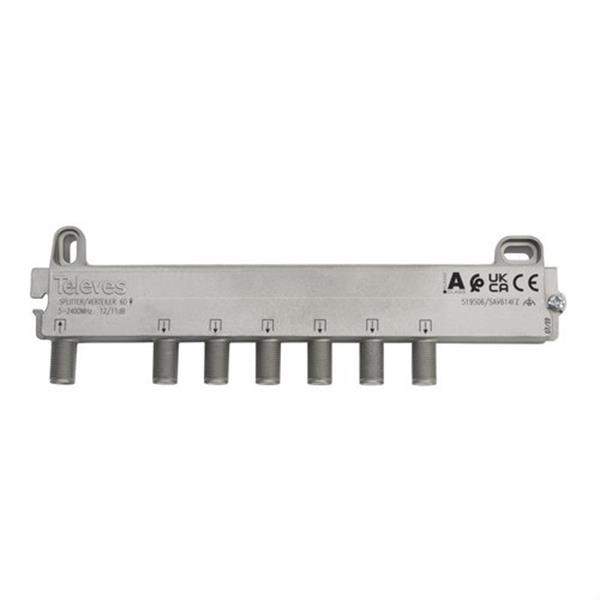 TELEVES 519506 Repartidor serie F terrestre + satélite 5...2400MHz 6D 12/11dB