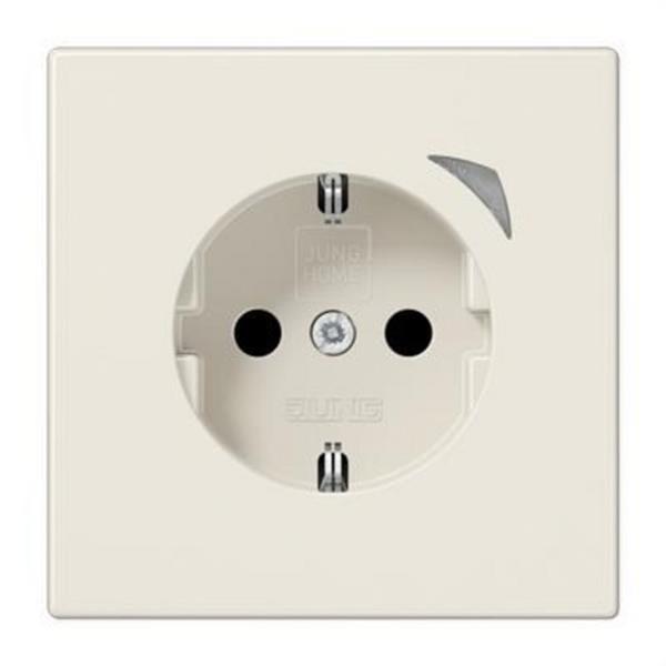 JUNG BTLS1521S Enchufe Schuko® JUNG HOME Serie LS blanco marfil