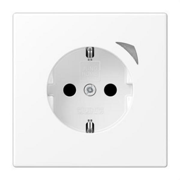 JUNG BTLS1521SWWM Enchufe Schuko® JUNG HOME Serie LS blanco mate