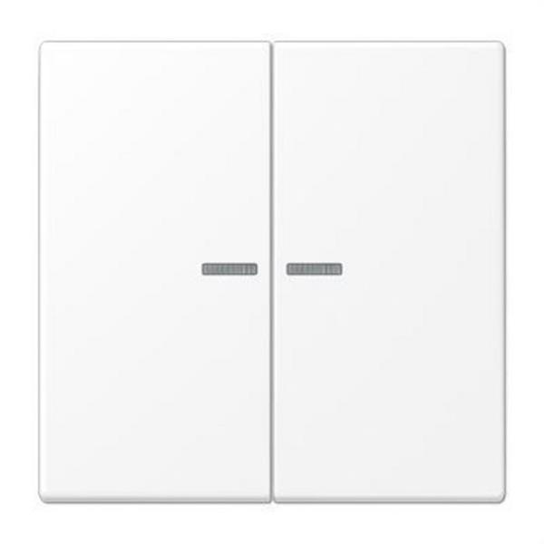 JUNG BTLS17102WWM Tecla JUNG HOME 2 fases Serie LS blanco mate