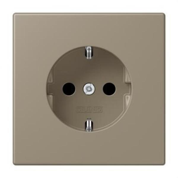JUNG LC1521KI242 Enchufe Schuko® 16A 250V con protección LC32141 tono medio natural