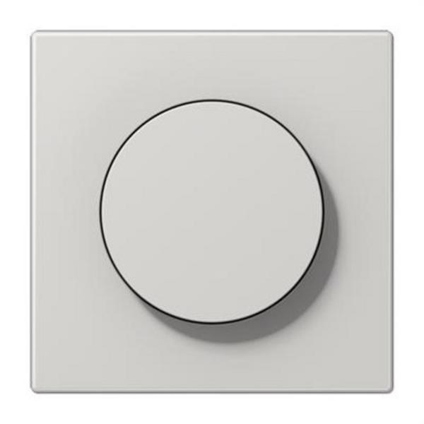 JUNG LS1740LG Placa botón giratorio Serie LS gris claro