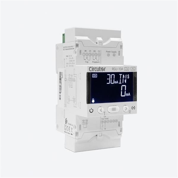 CIRCUTOR P11A70. Relé diferencial RGU-10A para transformador WGC tipo A 3 módulos y display