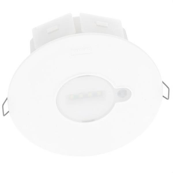 LEGRAND 660142 Luminaria de emergencia URA SPOT PRO AUTOTEST, 100lm, 1h, permanente/no permanente