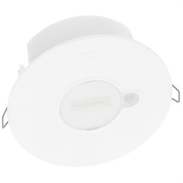 LEGRAND 660145 Luminaria de emergencia URA SPOT PRO AUTOTEST, 350lm, 1h, permanente/no permanente