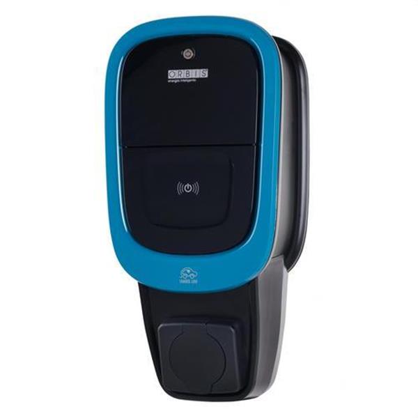ORBIS OB94U1C0HA1 Cargador VIARIS UNI + VE monofásico 7,4kW con base tipo 2 con obturador + wifi
