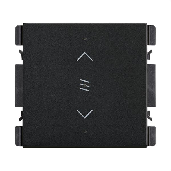 SIMON 21000359-098 Interruptor persianas lamas SIMON 270 IO-EMPOTRAR negro mate