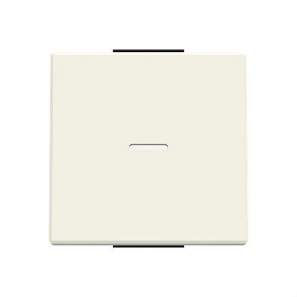 NIESSEN 8501.3 BE Tecla interruptor Serie de lujo con visor blanco essence