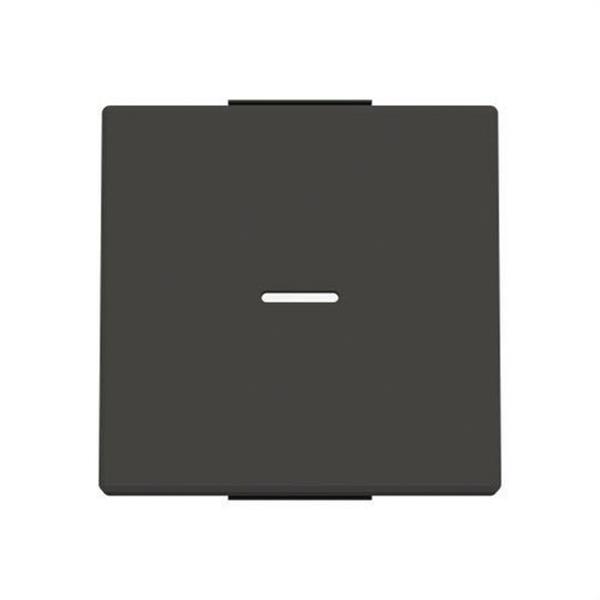NIESSEN 8501.3 NE Tecla interruptor Serie de lujo con visor negro essence