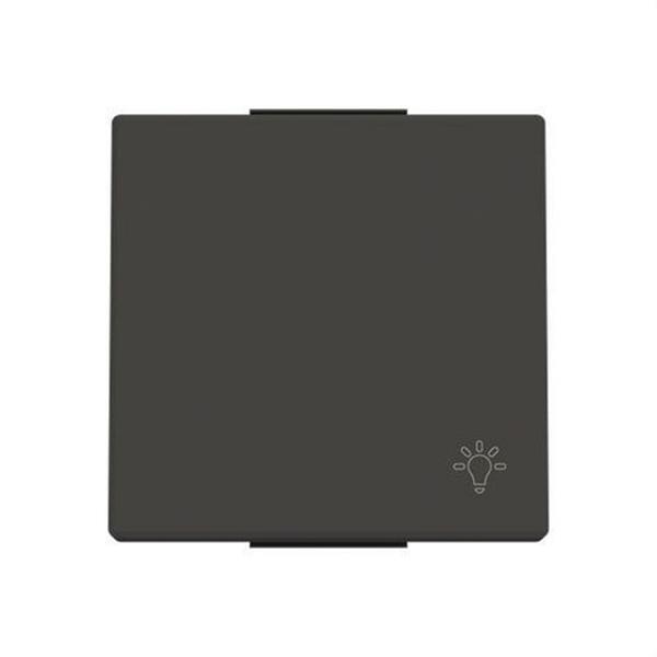 NIESSEN 8504.2 NE Tecla pulsador luz Serie de lujo negro