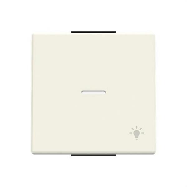 NIESSEN 8504.4 BE Tecla pulsador luz Serie de lujo con visor beige