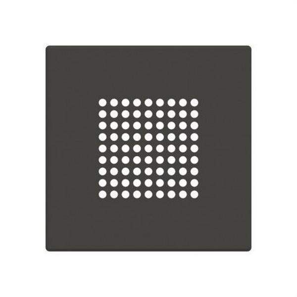 NIESSEN 8529 NE Tapa timbre / altavoz / zumbador Serie de lujo negro essence