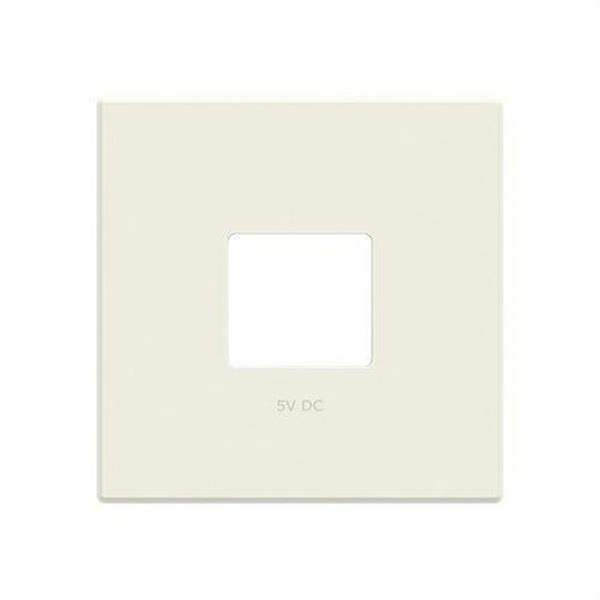 NIESSEN 8585 BE Tapa cargador USB Serie de lujo blanco essence
