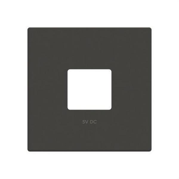NIESSEN 8585 NE Tapa cargador USB Serie de lujo negro essence