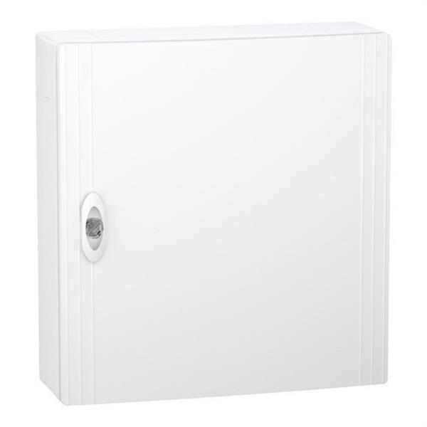 SCHNEIDER ELECTRIC LVSXL218 Caja de superficie PrismaSeT XS 18 módulos 2 filas puerta blanca