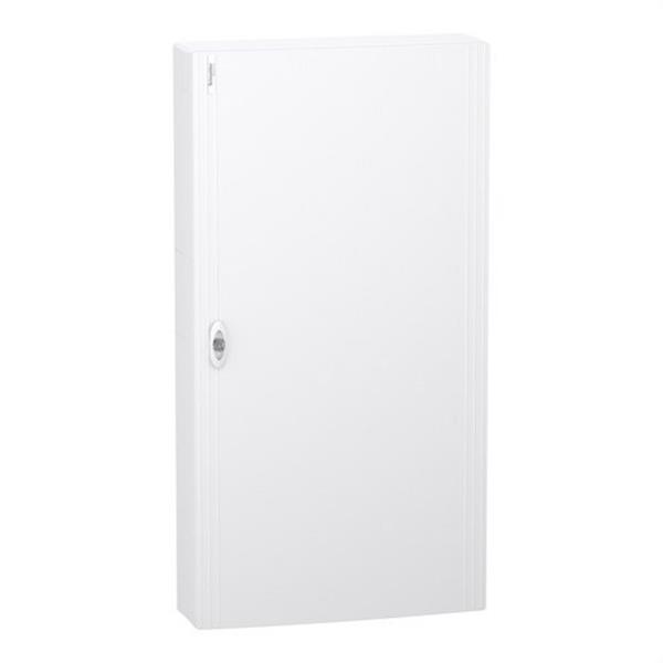 SCHNEIDER ELECTRIC LVSXL624 Caja de superficie PrismaSeT XS 24 módulos 6 filas puerta blanca