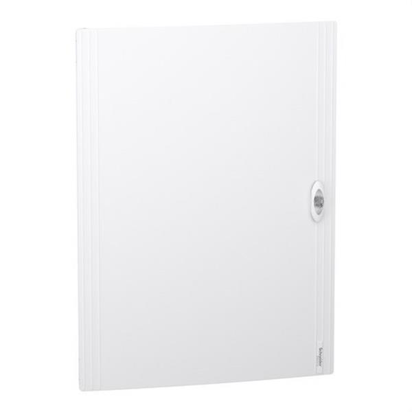 SCHNEIDER ELECTRIC LVSXDP424 Puerta PrismaSeT XS 24 módulos 4 filas blanca