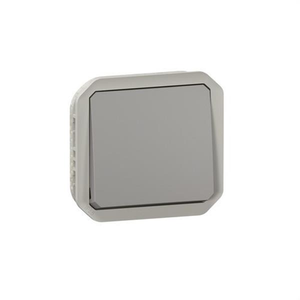LEGRAND 069511L Conmutador Plexo modular, 10AX, gris