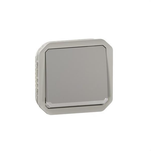 LEGRAND 069512L Conmutador piloto Plexo modular, 10AX, gris