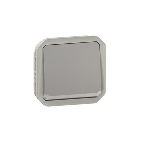 LEGRAND 069513L Conmutador luminoso Plexo modular, 10AX, gris