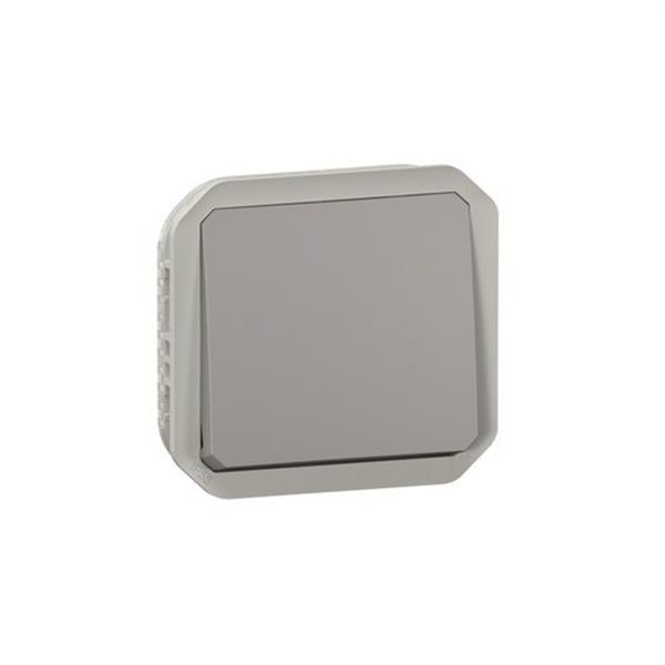 LEGRAND 069540L Pulsador NA Plexo modular, 10A, gris