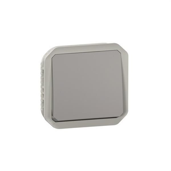 LEGRAND 069541L Pulsador NA+NC Plexo modular, 10A, gris