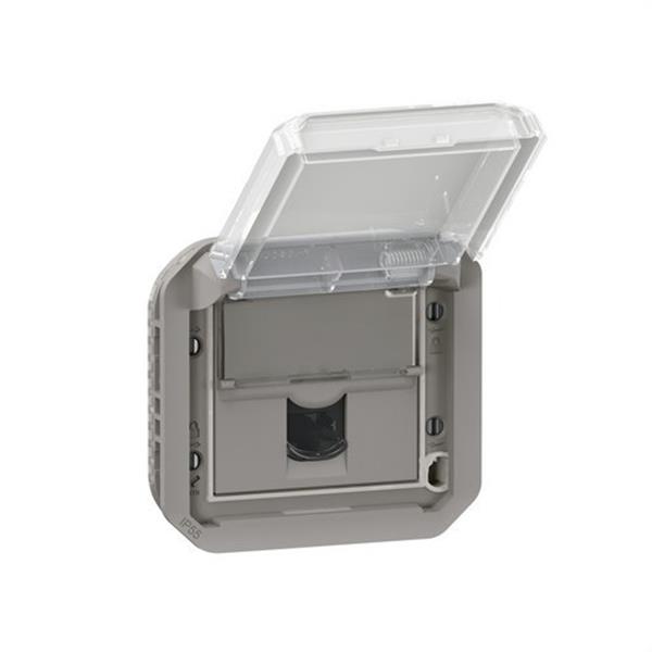 LEGRAND 069569L Base RJ45 Cat.6 FTP Plexo, modular, gris
