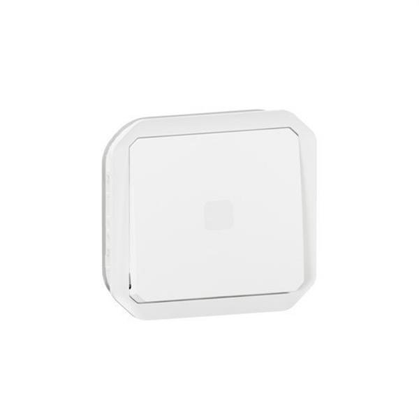 LEGRAND 069604L Interruptor temporizado luminoso Plexo modular, 230V, 50/60 Hz, blanco