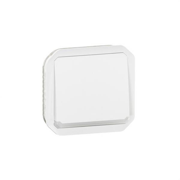 LEGRAND 069632L Pulsador NA luminoso Plexo modular, 10A, blanco