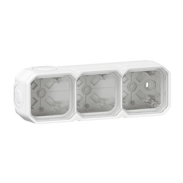 LEGRAND 069688L Caja con membranas Plexo modular, 3 elementos horizontales y verticales, blanco