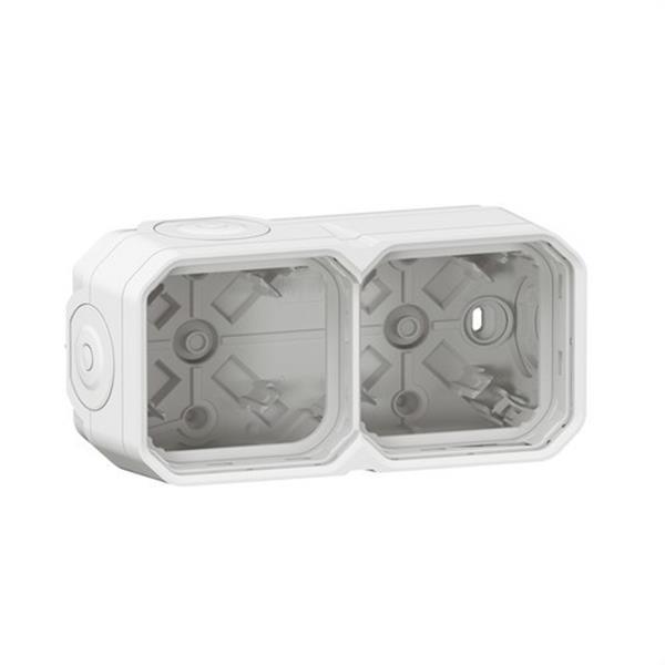 LEGRAND 069690L Caja con membranas Plexo modular, 2 elementos horizontales y verticales, blanco