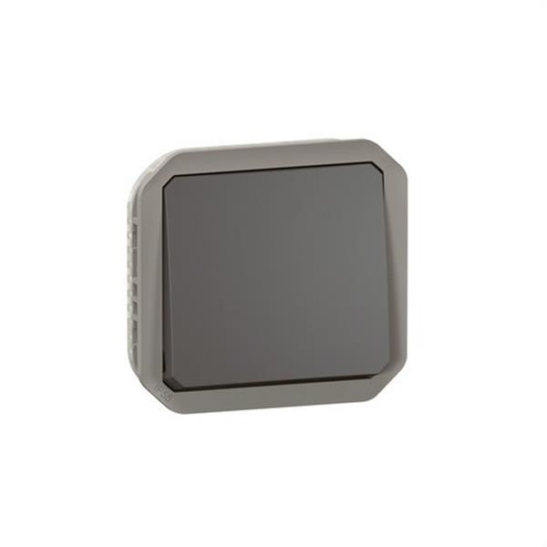 LEGRAND 069801L Conmutador Plexo modular, 10AX, antracita