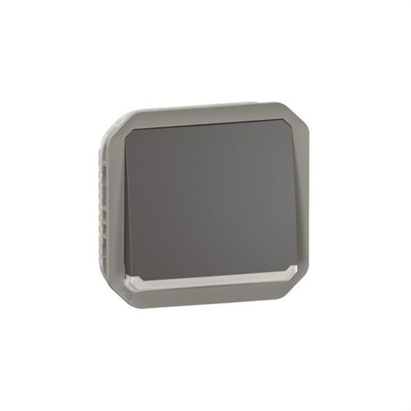 LEGRAND 069813L Pulsador NA luminoso Plexo modular, 10A, antracita