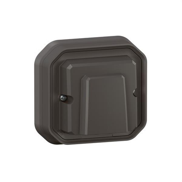 LEGRAND 069878L Salida de cables Plexo monobloc empotrado con sujetacables, antracita