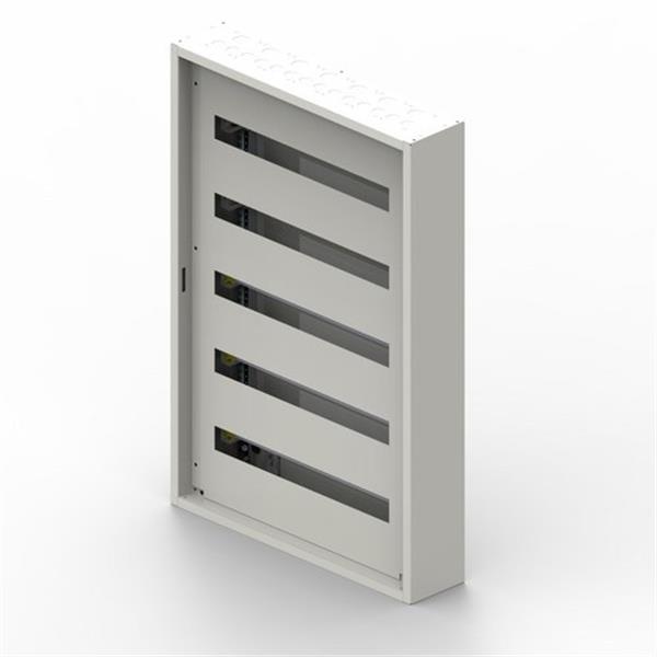 LEGRAND 337205 Caja distribución metálica XL³S 160, totalmente modular, 5 filas de 24 módulos
