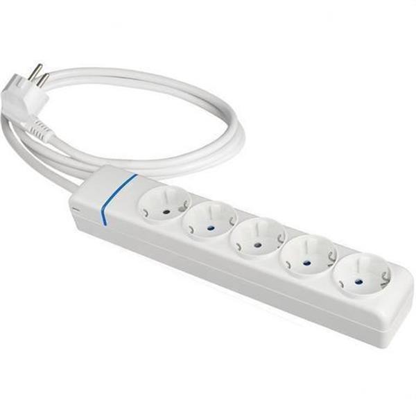 SOLERA 8015P Prolongador con 5 tomas 2P+T 16A 250V 1.5 m de cable H05VV-F 3G1,5mm²