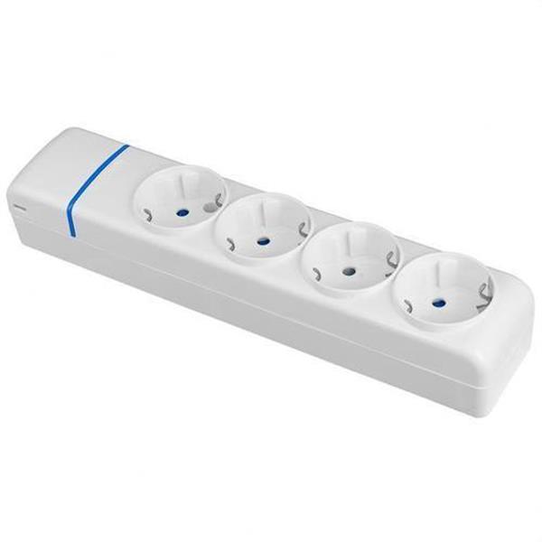 SOLERA 8004P Base múltiple de 4 tomas 2P+T 16A 250V