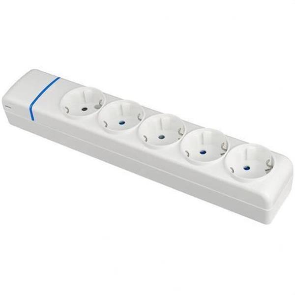 SOLERA 8005P Base múltiple de 5 tomas 2P+T 16A 250V