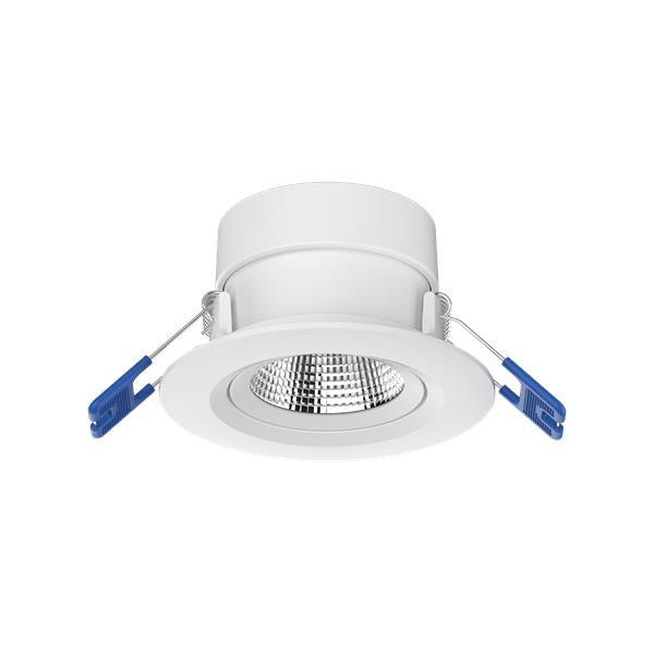 OPPLE 541003589500 Foco LED empotrado LEDSpotRA Chiara E 9W DIM 940 36D ángulo de basculación 25º blanco