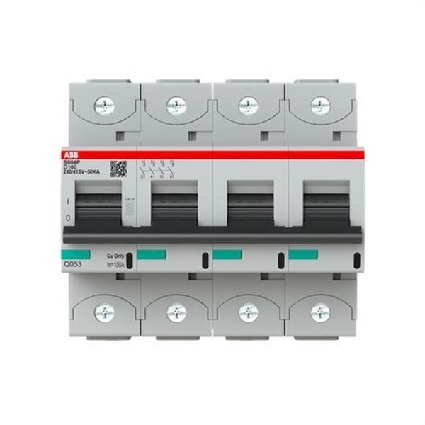 ABB 2CCG001248R0001 Interruptor automático magnetotérmico S804P-D100 4P 100A D 50kA
