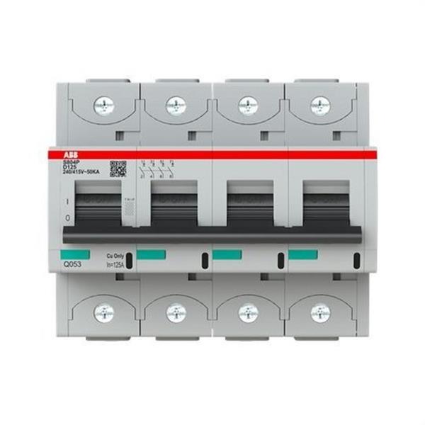 ABB 2CCG001249R0001 Interruptor automático magnetotérmico S804P-D125 4P 125A D 50kA