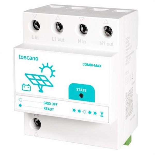 TOSCANO 10005140 Sistema de control para aplicaciones backup monofásicas 240V AC 2x40A