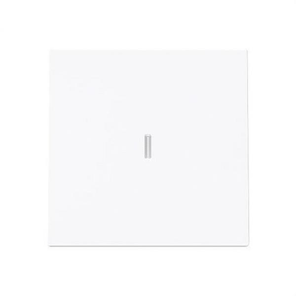 NIESSEN 8901.3 BL Tecla interruptor / conmutador / cruzamiento con visor Serie Alba blanco brillo