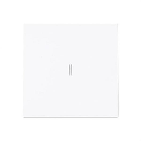NIESSEN 8901.3 BT Tecla interruptor / conmutador / cruzamiento con visor Serie Alba blanco mate