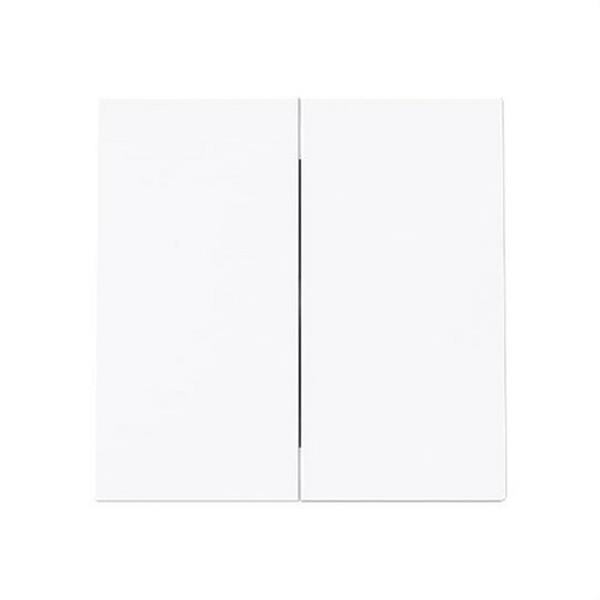 NIESSEN 8911 BL Tecla doble interruptor / conmutador Serie Alba blanco brillo